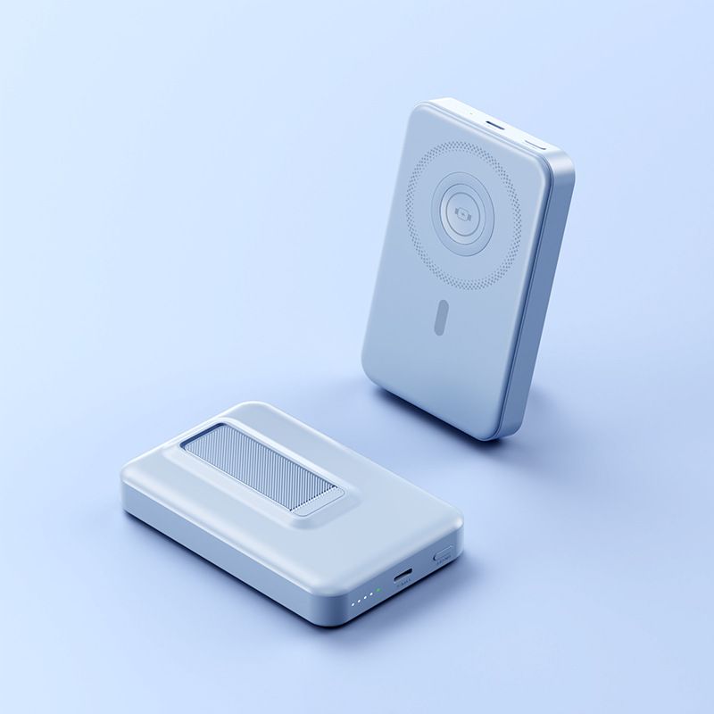 Ultra Slim 20W Magsafe Power Bank With Fast Charging For Apple Watch & AirPods | 5000mAh/10000mAh Portable Magnetic Battery Pack_voghion.com