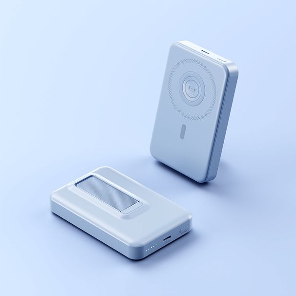 Ultra Slim 20W Magsafe Power Bank With Fast Charging For Apple Watch & AirPods | 5000mAh/10000mAh Portable Magnetic Battery Pack_voghion.com