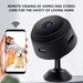 Mini kamera Wi-Fi A9 1080P, monitoring bezpieczeństwa, bezprzewodowy zdalny monitoring wideo z noktowizorem, inteligentna kamera domowa Mini kamera DV HD_voghion.com