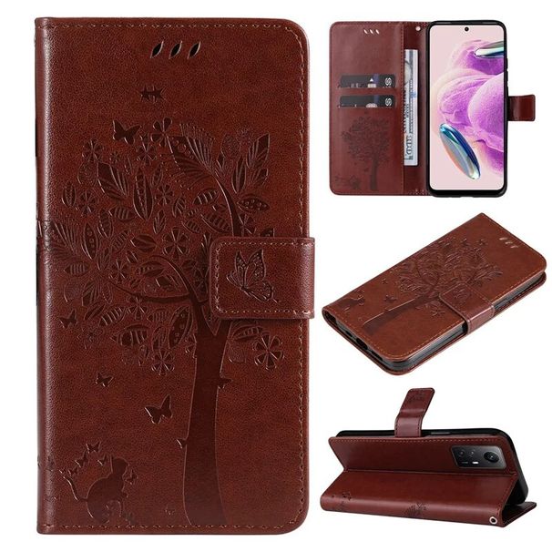 Cute Flip Leather Phone Case For Xiaomi Redmi Note 12S 12 Pro Plus Speed Turbo 12C Cover Magnetic Wallet with Card Slot_voghion.com