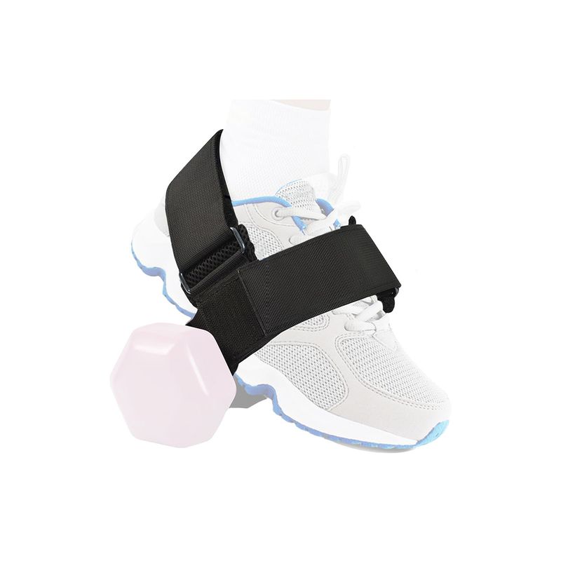 Entrenamiento de fuerza de piernas con mancuernas, soporte de correa, entrenamiento de piernas, flexión y estiramiento_voghion.com