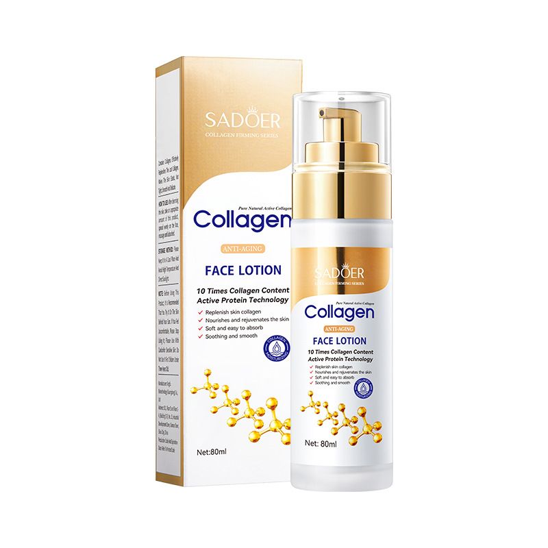 SADOER Collagen Lotion Moisturizing Milk Oil Control Hydrating Refreshing Non-greasy Water Milk Essence_voghion.com