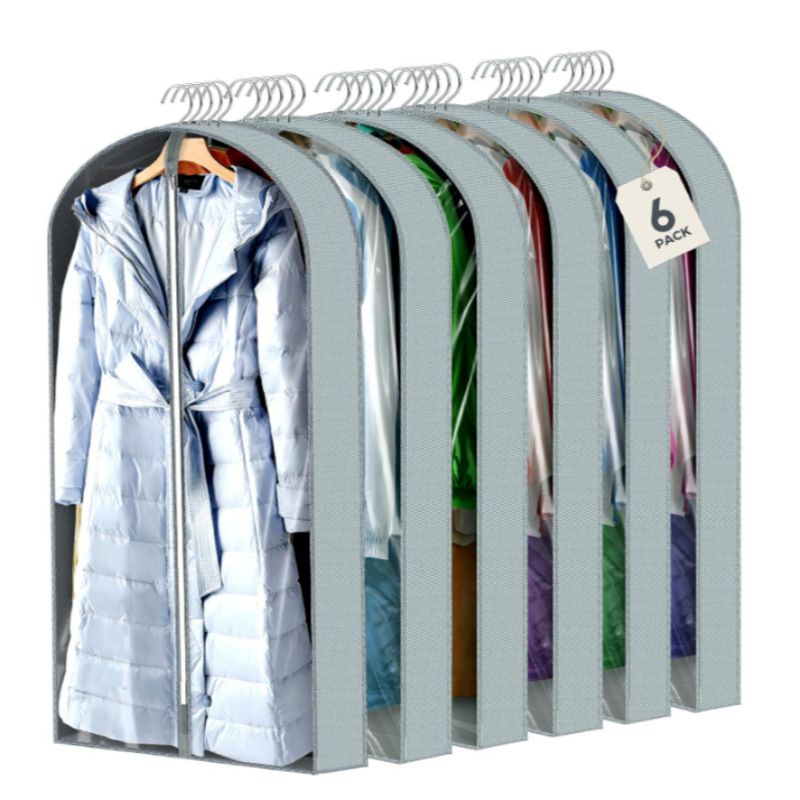 Premium Garment Travel Bag For Suits & Dress Shirts - Triangle Foldable Clothes Organizer With Zipper & Ventilation (Wrinkle-Free Storage)​​_voghion.com