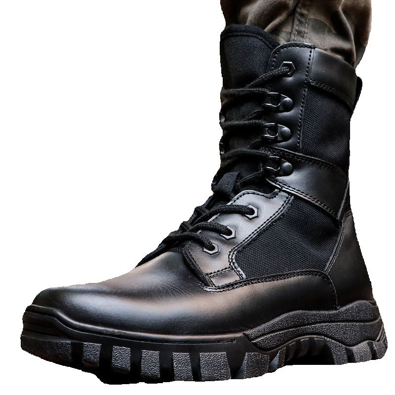 European Warm Series Outdoor Genuine New Security Anti-Odor Ultra-Light Breathable Work High-Top Shoes Men's Waterproof Workwear Martin Boots_voghion.com