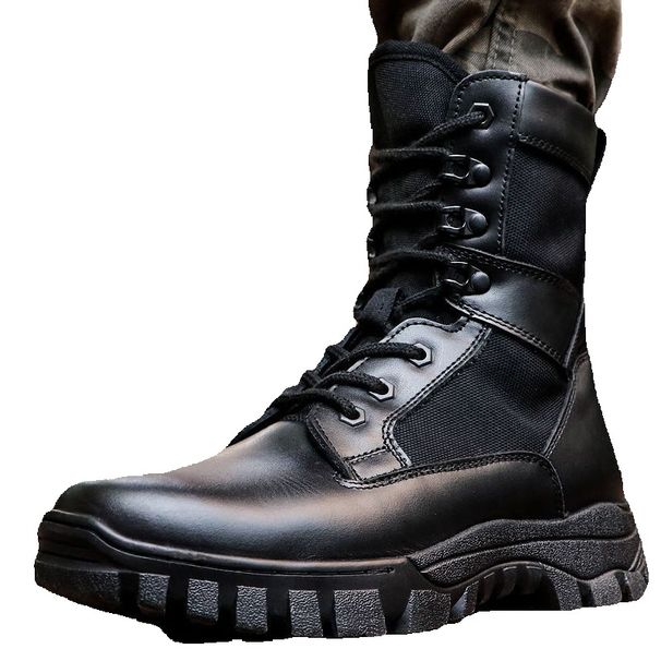 European Warm Series Outdoor Genuine New Security Anti-Odor Ultra-Light Breathable Work High-Top Shoes Men's Waterproof Workwear Martin Boots_voghion.com