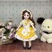 6 punktów BJD Doll Dress Up Clothes Set 30cm Spódnica dla lalki Lolita Dress Uniform Maid Dress_voghion.com