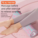 for Beginners Solid Floating Point Foam Deep Massage Muscle Relaxation Professional Roller Yoga Column_voghion.com