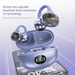 New S6pro Digital Display Air Conduction Clip Type Not In Ear Bluetooth Wireless Headset_voghion.com