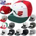 Baseball cap Hat Hecho en Mexico Aguila Eagle Flag Button Adjustable Flat Bottom Men_voghion.com