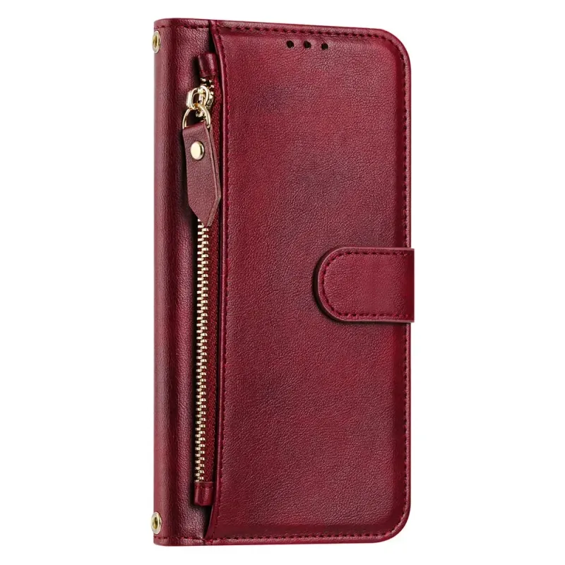 Lynlås Pungcover med flere kortpladser til Xiaomi 15 Ultra 14 Pro 13 Lite 14T 13T Poco C75 Redmi Note 14 14C 13C Etui med snor_voghion.com