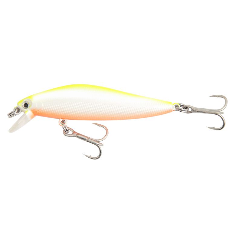 Lure Bait Sudraba nazis Otrās paaudzes Long Throw Lēna Grimšana Minnow Bait Volframa Tērauda Svars Dead Fly System Blood Groove Hook Makšķerēšanas rīks_voghion.com