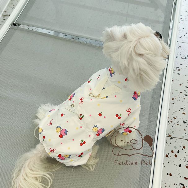 Boiling Point Pet Autunno Inverno Nuovo foderato in pile a quattro zampe guinzaglio impermeabile con fibbia per cani di piccola taglia e_voghion.com