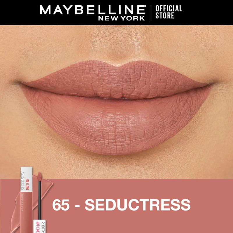 Maybelline Super Stay Matte Ink Liquid Lipstick Un-nude & Pink Edition - 16 godzin trwałości, wysoka pigmentacja,_voghion.com