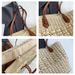 Woven Straw For Women Large Capacity 2025 New Vacation Versatile Shoulder Basket Handbag Beach Bag_voghion.com