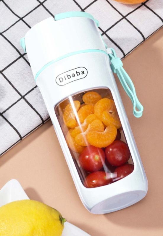 Dibaba, frullatore portatile wireless per la casa, piccolo frullatore multifunzionale per frutta, mini frullatore elettrico, tazza per spremitura_voghion.com