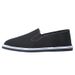 Old Beijing Casual Traditional Handmade Breathable Summer Slip-On Black Cloth Shoes_voghion.com