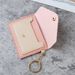 New Creative Fashion Small Card Holder Women's Candy Color Keychain Accessory Bus Card Holder_voghion.com