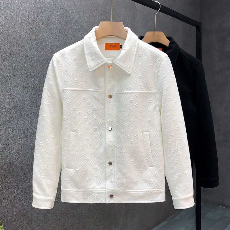 Pi Shuai kevadine ja sügisene Slim Fit top 2024 uus meeste spirit jope vabaajariided_voghion.com