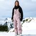 Women's Snowboarding Loose New Style Bib Pants Men's Professional Waterproof Warm Ski Suit Customization_voghion.com
