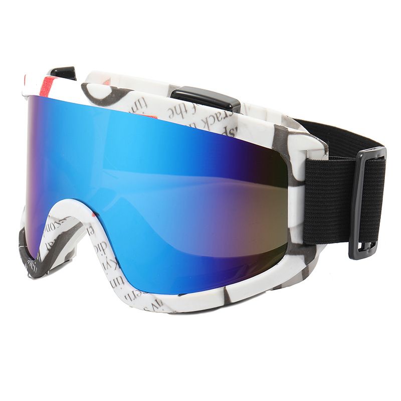 Anti-Fog Ski Goggles Motorcycle Goggles Winter Snowboard Skiing Glasses Outdoor Sport Windproof Ski Mask Off Road Goggles Helmet_voghion.com