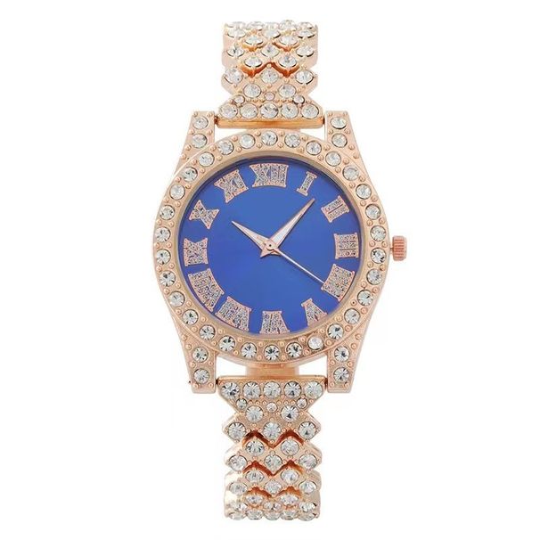 Γυναικεία Ρολόγια Σετ Βραχιόλι Hip Hop Ρολόι Γυναικείο Βραχιόλι Ρολόι Diamond Quartz_voghion.com