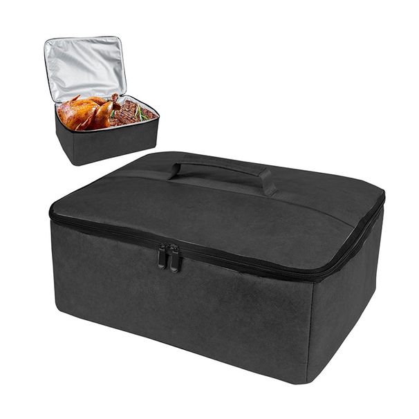 Coperta per barbecue in carta Dupont resistente, borsa per griglia pieghevole isolata per carni affumicate succose, portatile e riutilizzabile per cucinare all'aperto._voghion.com