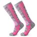 Calzini sportivi da sci e trekking di media lunghezza, autunno inverno, nuovi, spessi, con fondo in asciugamano, RB3301_voghion.com