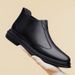 Elegante Herren-Freizeitschuhe aus Leder, samtweiche Ledersohle_voghion.com