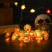 LED-Lichterkette für Halloween – Flexibler Kupferdraht mit 3D-Kürbis-, Fledermaus- und Spinnenmotiven, IP43 wasserdicht für Partydekorationen im Innen- und Außenbereich (CE-zertifiziert)_voghion.com