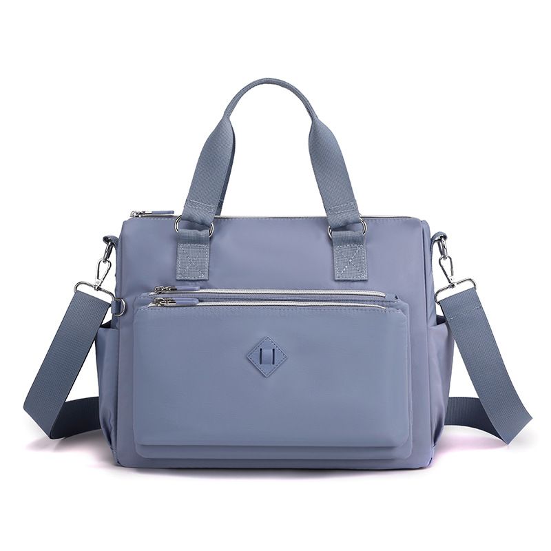 Colorful Fox Women's New Fashion Trend Shoulder Bag Multi-layer Water-Repellent Nylon Backpack Casual Sports Crossbody Bag_voghion.com