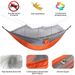 Camping Hammock with Mosquito Net Tent 2 Persons Breathable 260x140cm Ultra Light Suitable for Backpacking Hiking Outdoors_voghion.com
