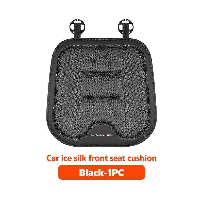 Autositzbezug Ice Silk Rückenlehnenkissen Rücksitzschutzmatte für Honda Mugen Power Typer Civic Accord CRV City Jazz_voghion.com