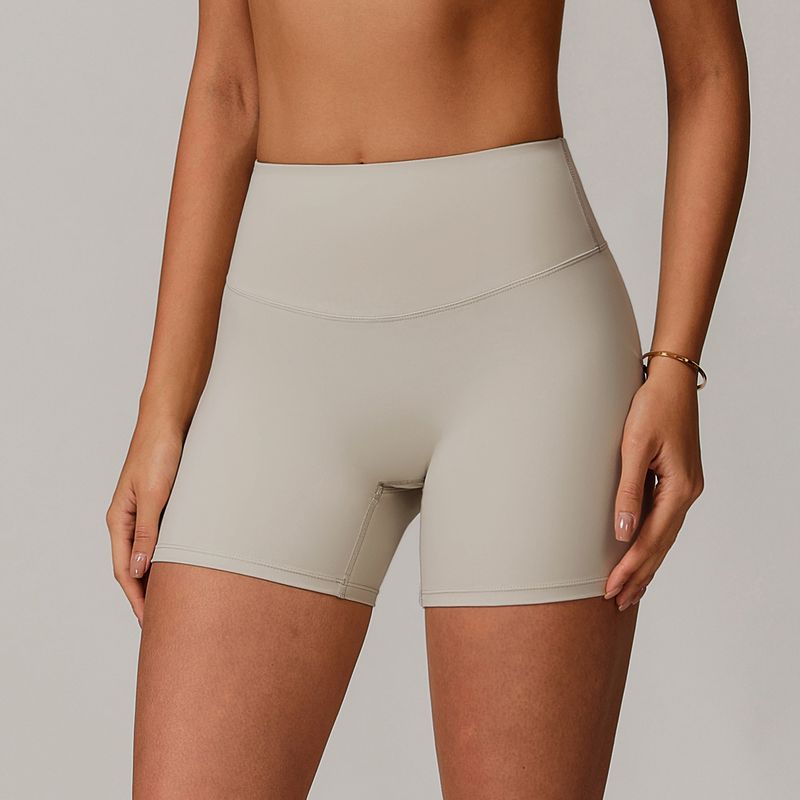 ​​High Waist Yoga Shorts For Women - Tummy Control Butt Lifting Workout Running Tight Shorts - Breathable Stretchy Seamless Gym Activewear​​_voghion.com