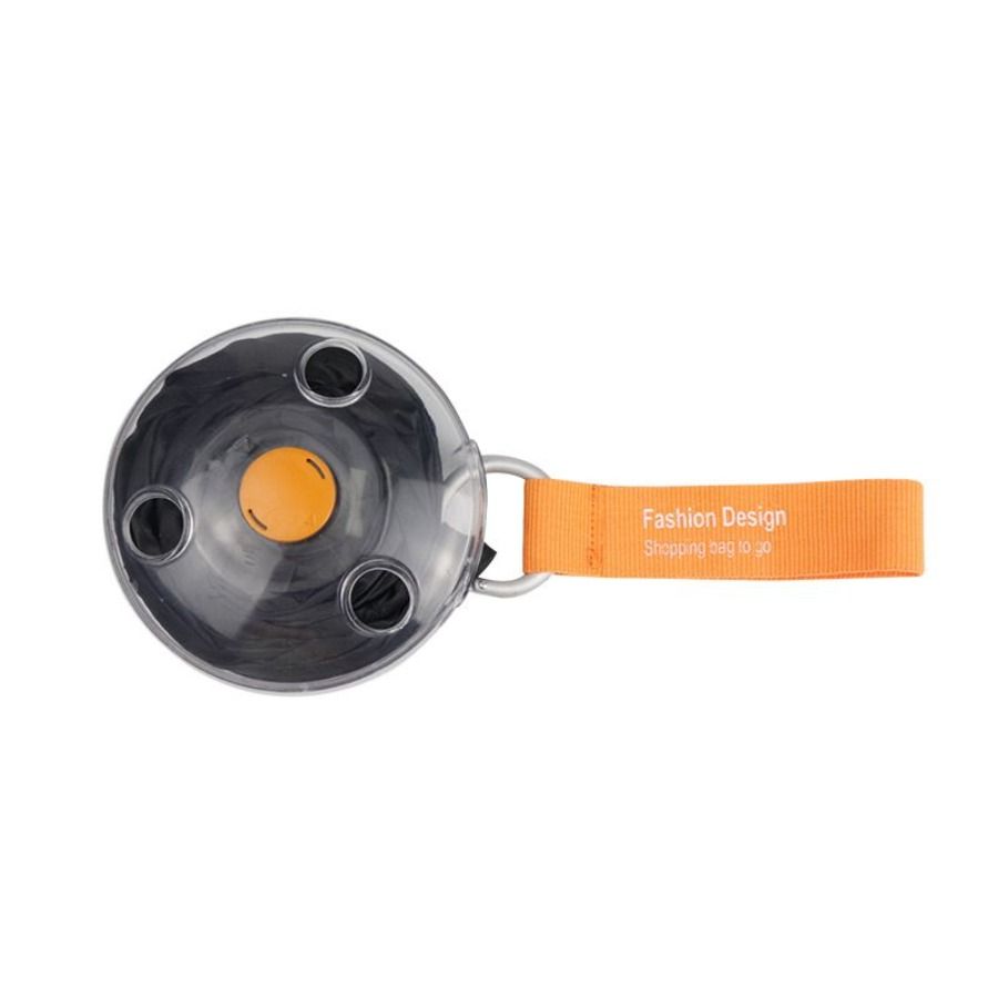 Moschettone portaoggetti; S Shopping; Riutilizzabile e durevole; Borse con custodia arrotolabile e pieghevole; Per 1 pezzo leggero e amichevole; E Shopping_voghion.com