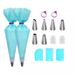 Stainless Steel Piping Nozzle Baking Tool Set Disposable Piping Bag Cake Piping Cream Squeezing Tool_voghion.com