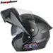 CoolRide Pro Dual Visor Motorcycle Helmet Flip-Up Full Face Helmet With 3C Certification For Safe Riding - Multiple Colors & Sizes"_voghion.com