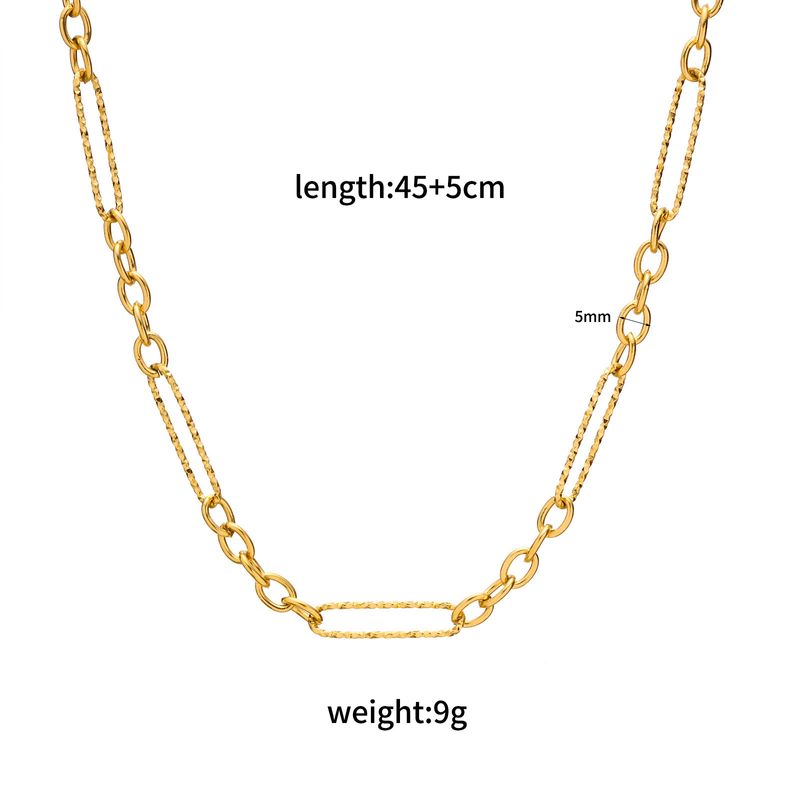 1 pezzo 304 acciaio inossidabile catena graffetta catena cavo catena serpente 400 + 60 mm accessori per gioielli_voghion.com