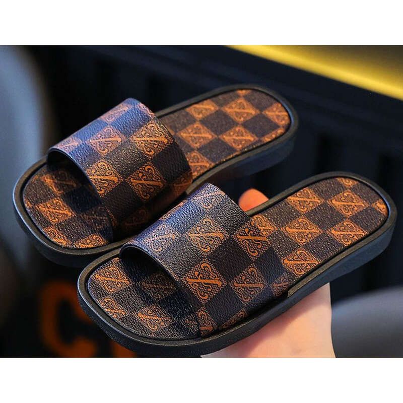 Zomerse binnenschoenen voor kinderen met antislip zachte zool voor meisjes, modieuze en casual woonaccessoires, Koreaanse versie voor_voghion.com