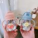 350ml Baby Bottles Drinking Cup Feeding Bottle With Straw Gravity Ball Wide-Caliber Kids Drinking Milk Water Dual-Use Bottle_voghion.com