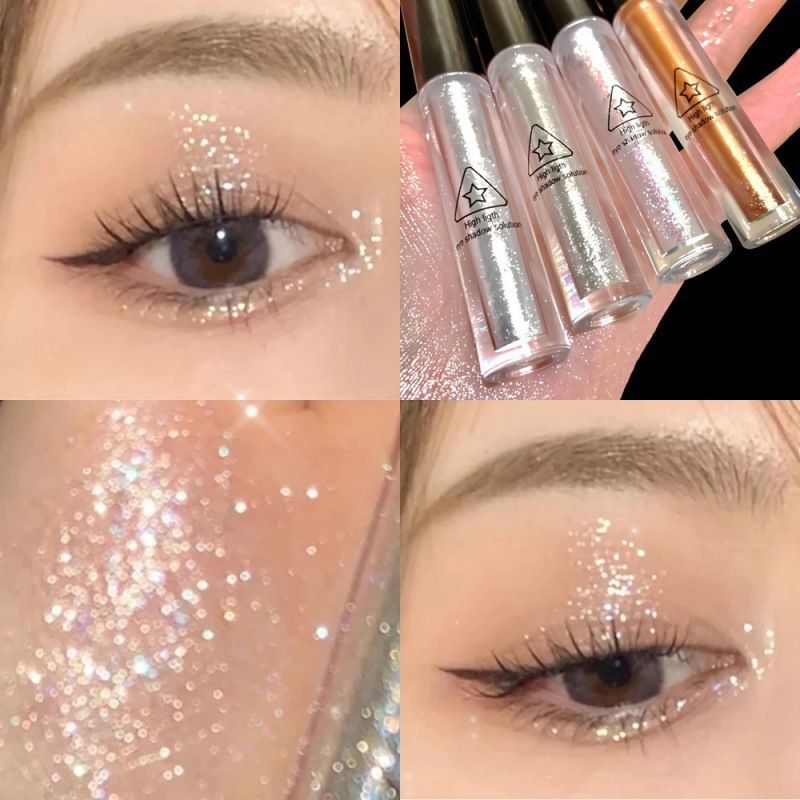Liquid Eyeshadow One Drop Tear Ultra Shiny Fine Glitter Internet Celebrity Sequins Explosive Waterproof Highlight_voghion.com
