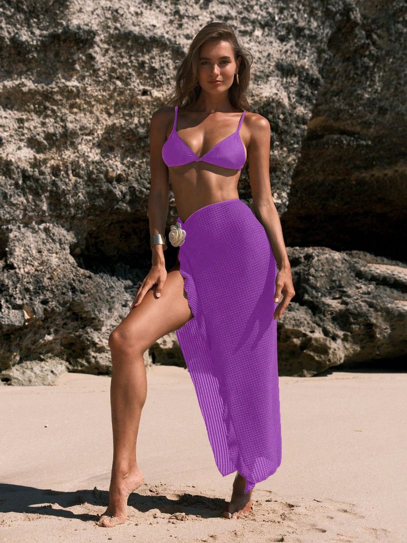 Moteriški drabužiai, niša, ilgas sijonas, gėlėtas paplūdimio kostiumas, vienspalvis bikinis, trijų dalių šventinis maudymosi kostiumėlis, moteriškas_voghion.com