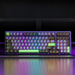 K99 Pro Mechanical Gaming E-sports Wireless 2.4G Bluetooth Three-mode Semi-transparent Keycap RGB Customizable Keyboard_voghion.com