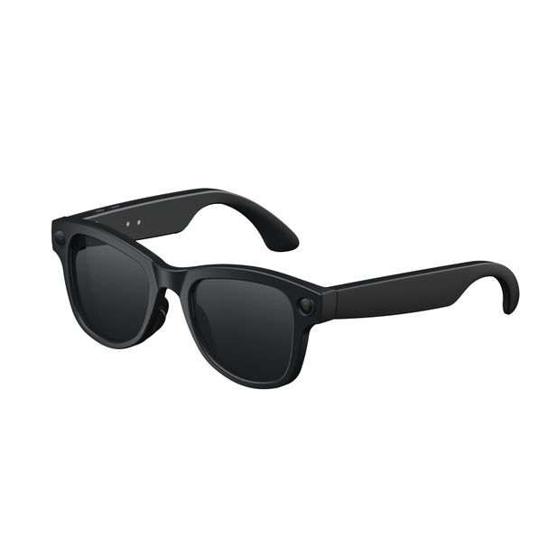 M02 Smart Glasses With AI Translation, 800W Camera, Reverse Charging Case, WiFi Transfer, Object Recognition, Adjustable Lens Color_voghion.com