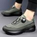 2025 Neue Outdoor-Frühlings-Sommer-Turnschuhe mit dicker Sohle und rotierendem Knopf für Herren, Wanderschuhe für Papa, Freizeitschuhe_voghion.com
