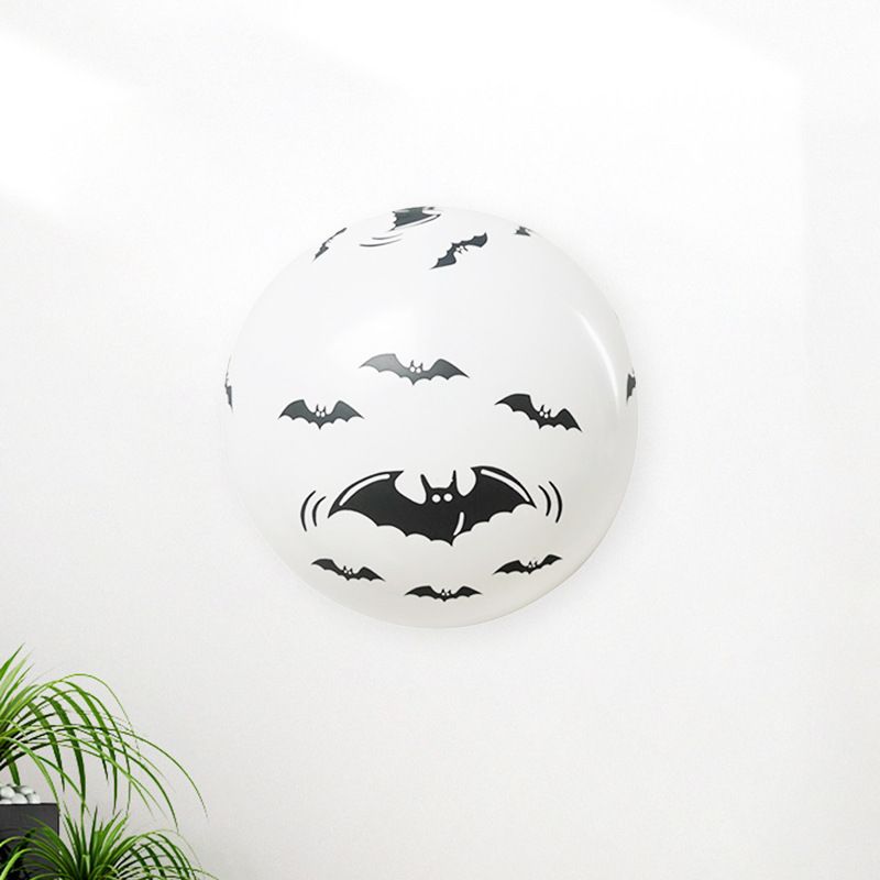 12-Inch Halloween Latex Printed Balloon Decoration Masquerade Party Bar Ghost Festival Setup Scene_voghion.com