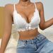 Sexy Summer New V-neck Lace Open Back Butterfly Strap Tank Top Bra Temperament Slim Fit Women's Wear_voghion.com