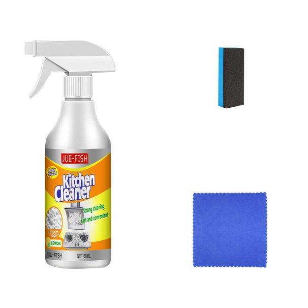 Καθαριστικό αφρού κουζίνας, κουκούλα οικιακής κουζίνας βαρύ καθαριστικό αφρού λαδιού Καθαριστικό λαδιού_voghion.com