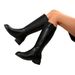 Plus Size Long Riding 2025 New Versatile Autumn Winter Over-the-Knee Flat High Tube Leather Boots For Women_voghion.com