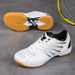 Badminton Shoes For Men And Women, Ultra-Light Breathable Non-Slip Shock-Absorbing Student Shoes, Professional Volleyball Training Shoes_voghion.com