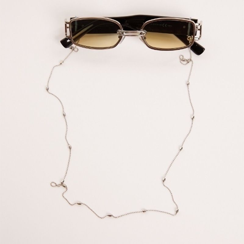 Kupfer Runde Perle Brille Frauen Hals hängen Anti-Drop Sonnenbrille Maske Kette Dual-Use_voghion.com